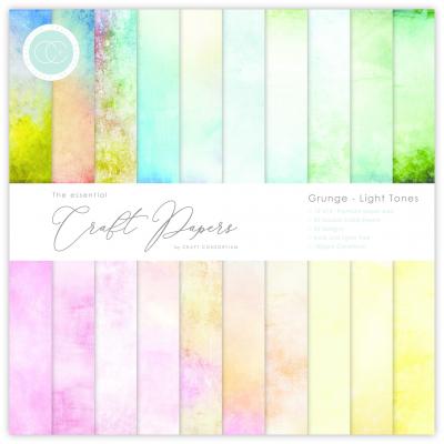 Craft Consortium Designpapier - Grunge Light Tones